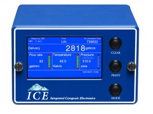 ICE INTEGRATED CRYOGENIC ELECTRONICS flowmeter system
