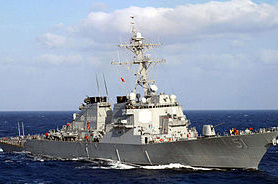 U.S. navy ship - Hoffer Flow aerospace and defence