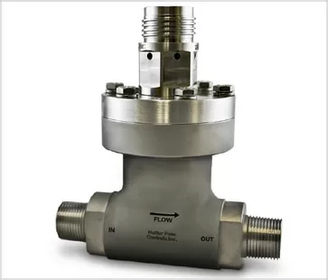 flowmeter subsea turbine metal piece close up for oil and gas reserves